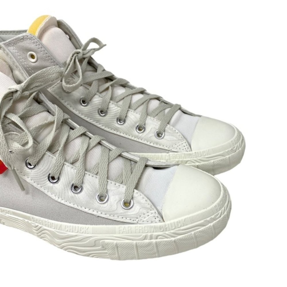 Converse Chuck Taylor All Star High Top Beige Men’s Size Canvas Sneakers A00794C - Picture 7 of 9